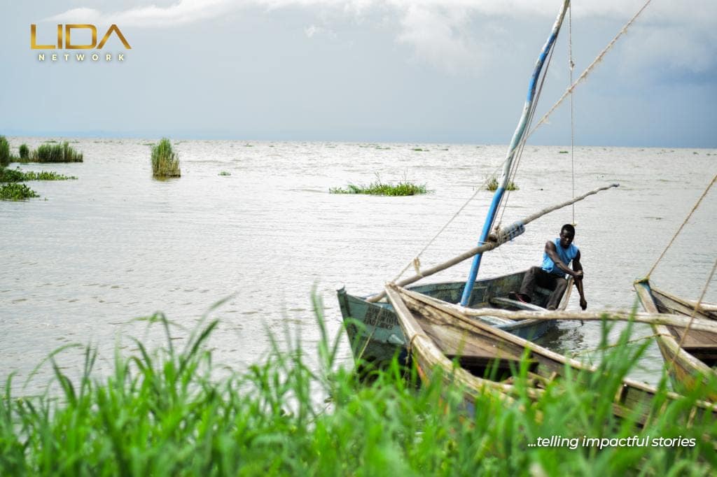 A fisherman in Lake Victoria (Image: Samwel Eviator for LIDA NETWORK)