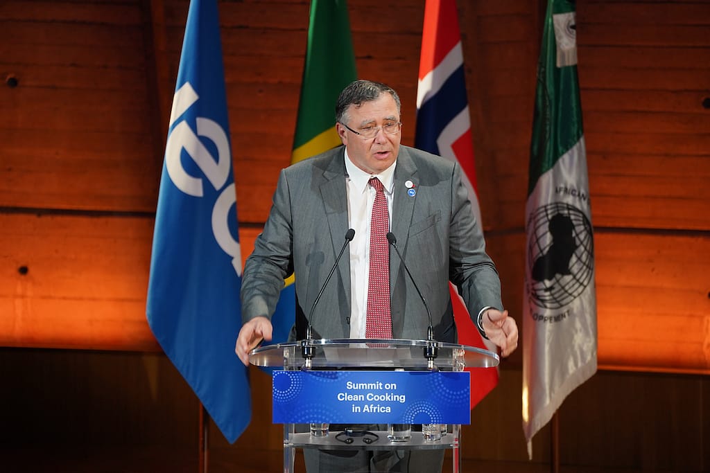 Patrick Pouyanné, Chairman of the Board and Chief Executive Officer, TotalEnergies. [Copyright/International Energy Agency]