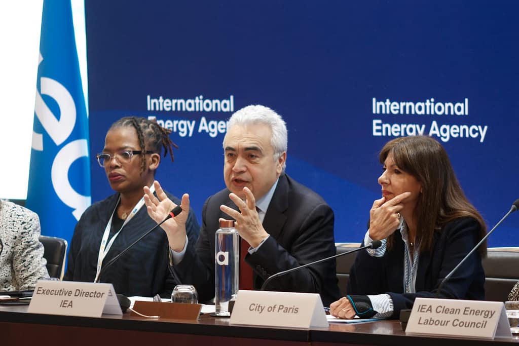 Dr. Fatih Birol, the summit chairperson and IEA Executive Director