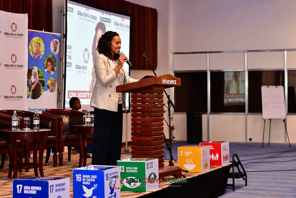 Florence Syevuo, Executive Director, SDG Kenya Forum