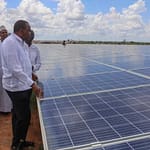 President Uhuru Kenyatta inaugurates 50 megawatt (MW) Garissa Solar Power Plant in Garissa County. [PSCU]